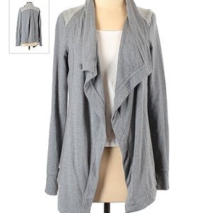 Lululemon Drape Open Cardigan in grey- Size 6